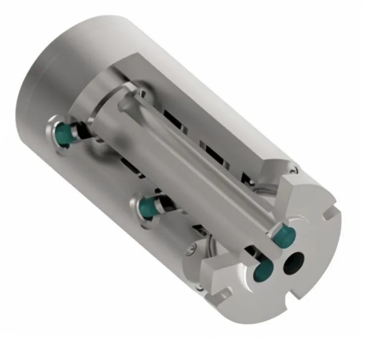 Cross-section of an ATN rotary union, 3D view