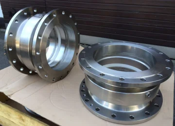 Large ATN flanged swivel joints
