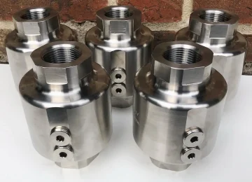 Five ATN swivel joints with threaded connections