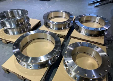 Large ATN flanged swivel joints