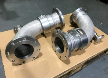 ATN swivel joint elbows with flanges