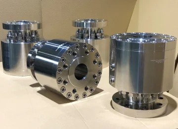 Three large ATN rotary unions