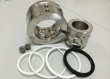 Disassembled ATN rotary union with seals